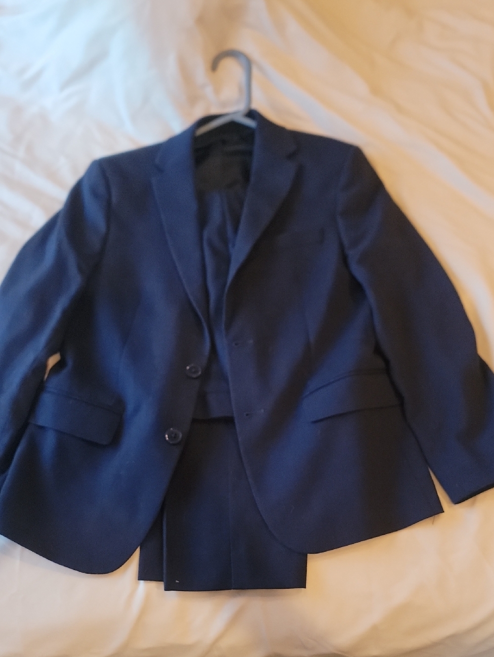 Classic Navy Young Men's Suit Jacket - Tailored Blazer Michael STRAHAN
